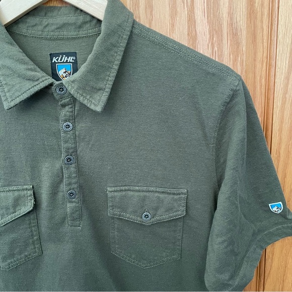 Kuhl Double Pocket Polo Shirt - Size Medium - Picture 2 of 7